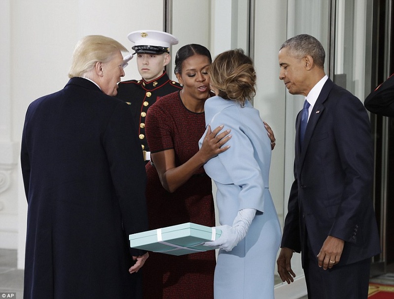 أوباما يغادر البيت الأبيض وبدء مراسم تنصيب خليفته