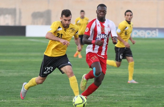 الحسين اربد بفوز على شباب الاردن 1-0