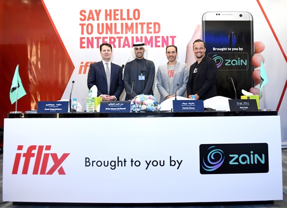 “زين” تطلق “iflix Arabia” لخدمات بث الأفلام والمسلسلات التلفزيونية عبر الإنترنت