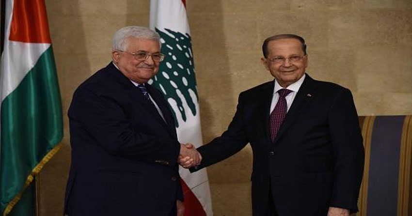 عباس متفائل بعودة اللاجئين الفلسطينيين الى وطنهم