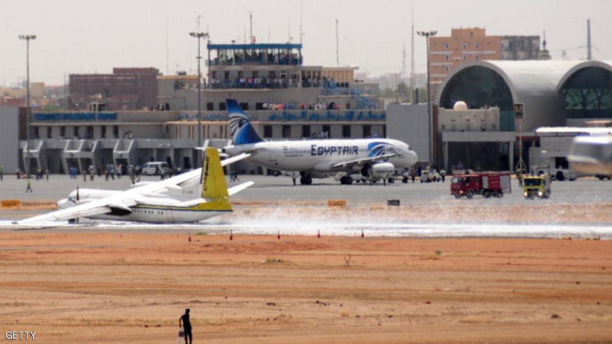 CORRECTS NAME OF PHOTOGRAPHER TO STR--
Foam covers the tarmac after a Sudan Airways Fokker 50 plane carrying 45 passengers was forced to crash land at Khartoum airport on October 2, 2011, after its wheels jammed, a civil aviation spokesman said, without causing deaths or serious injury. AFP PHOTO/STR (Photo credit should read -/AFP/Getty Images)