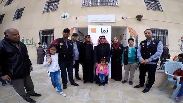 بالفيديو أورانج الأردن تدعم اليوم الطبي المجاني في محافظة الطفيلة / لواء بصيرا