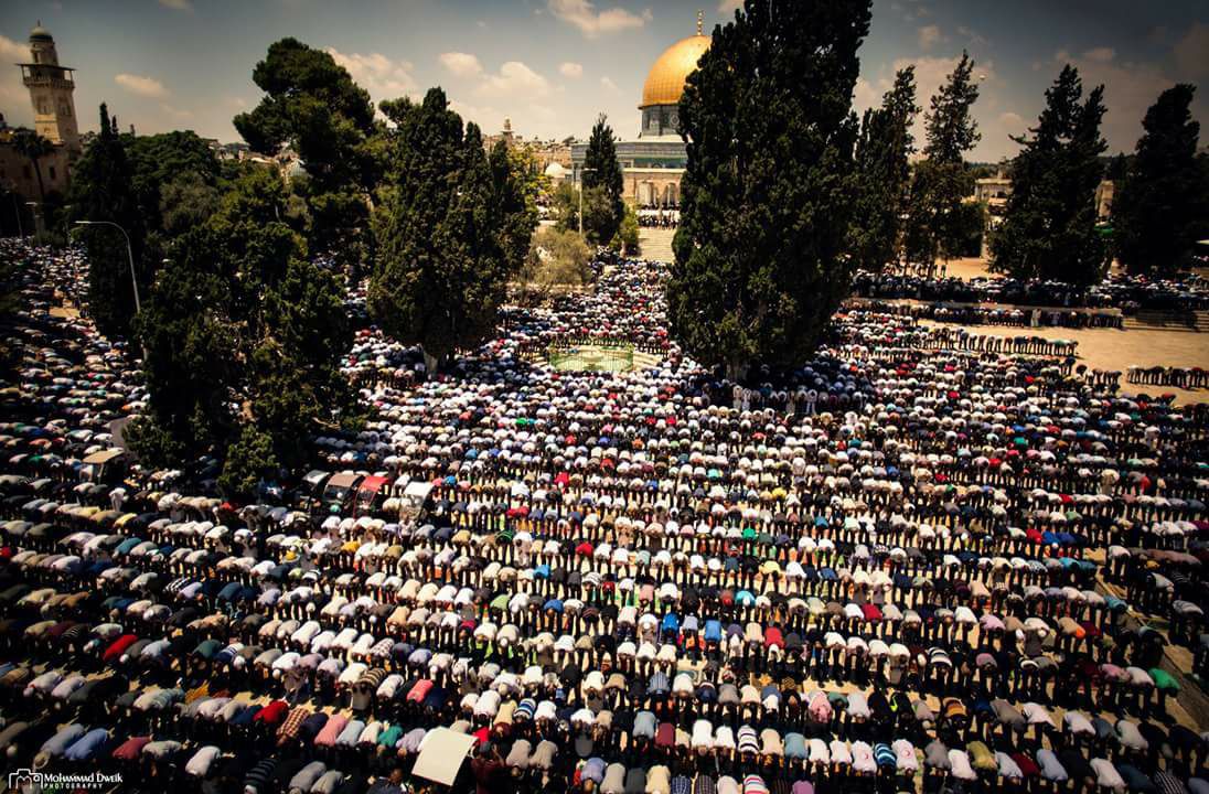 ربع مليون مصل في المسجد الأقصى