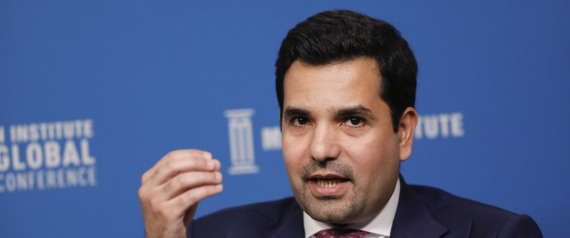 Sheikh Meshal Bin Hamad Al Thani, Qatar's ambassador to the U.S., speaks during the Milken Institute Global Conference in Beverly Hills, California, U.S., on Tuesday, May 2, 2017. The conference is a unique setting that convenes individuals with the capital, power and influence to move the world forward meet face-to-face with those whose expertise and creativity are reinventing industry, philanthropy and media. Photographer: Patrick T. Fallon/Bloomberg via Getty Images