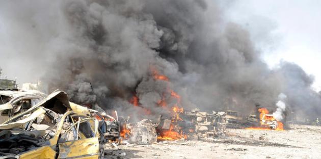 مقتل 23 شخص واصابة العشرات في تفجير قرب بلدة نصيب الحدودية