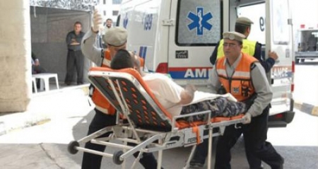 إصابة (9) شخص اثر حادث تصادم في محافظة العاصمة