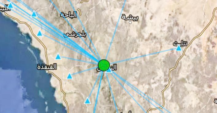 هزة أرضية بقوة 3 درجات تضرب شمال السعودية