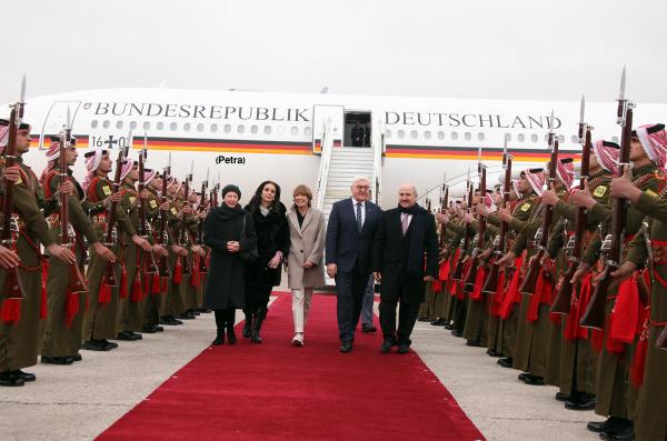 وصول الرئيس الألماني شتاينماير في زيارة رسمية للمملكة