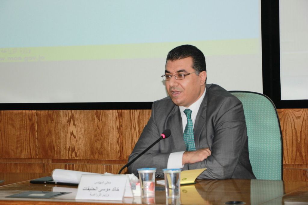 وزير الزراعة يحاضر في كلية الدفاع الوطني الملكية الأردنية