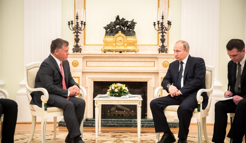 الملك والرئيس الروسي يعقدان لقاء قمة في موسكو