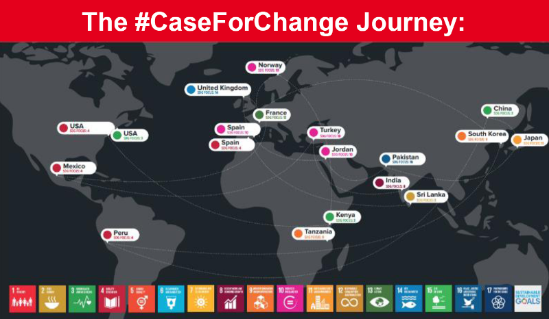 زين الاردن تشارك بمبادرة “حالة من أجل التغيير Case For Change” العالمية