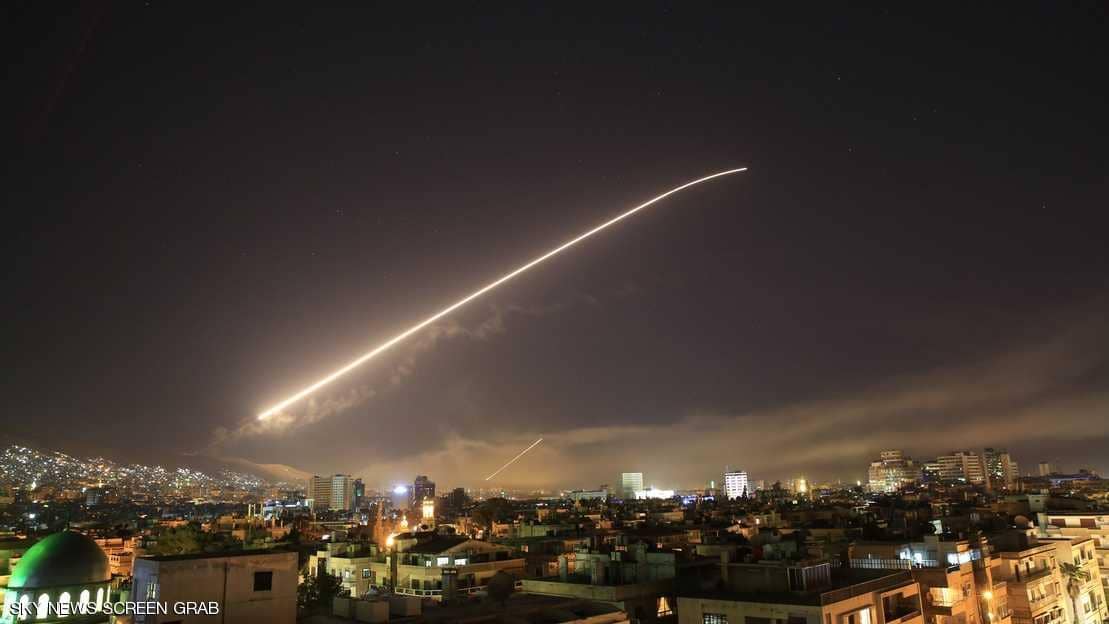 دمشق : أسقطنا 13 صاروخا