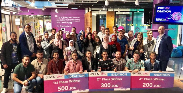 منصة زين للإبداع-فرع شمال ستارت تقيم فعالية ZINC Ideathon