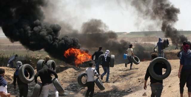 فرانس برس: اندلاع المواجهات في جمعة الكاوشوك على حدود غزة