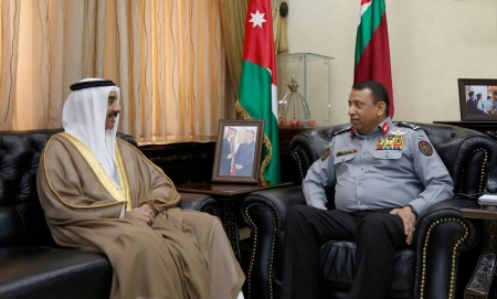 اللواء الحواتمة يلتقي السفير البحريني