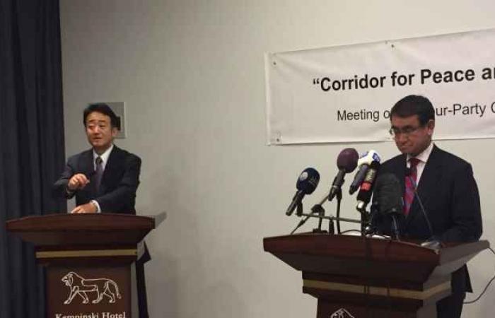 وزير خارجية اليابان :اتفاق على تسهيل مرور المنتجات الفلسطينية عبر جسر الملك حسين