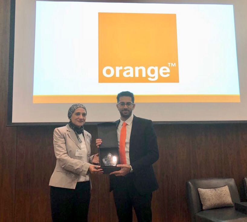 Orange الأردن تفوز بجائزة أفضل تجربة شبكة اتصالات