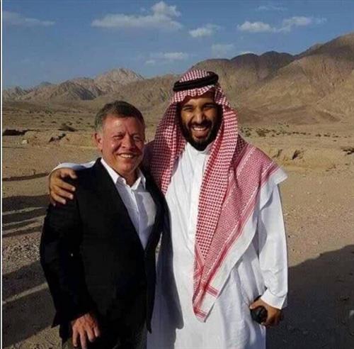 الأمير محمد بن سلمان يهاتف جلالة الملك عبد الله الثاني