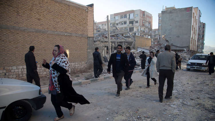 قتيلان وعشرات الجرحي في زلزال بقوة 5.9 يضرب مدينة “تازة آباد” الإيرانية