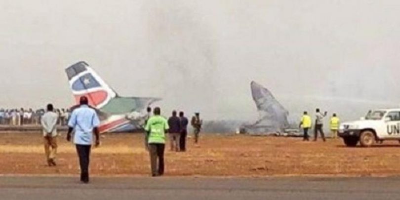 مصرع 21 شخصا بتحطم طائرة في جنوب السودان