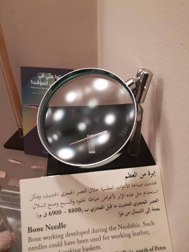 طلبة من جامعة البترا يزورون متحف الاردن