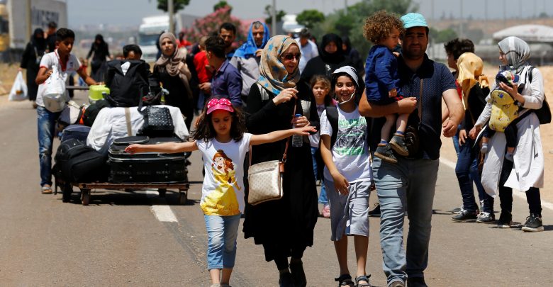 87 الف سوري عادوا الى بلادهم من لبنان خلال 4 شهور و ( 6 آلاف ) من الاردن بعد فتح معبر جابر ـ نصيب