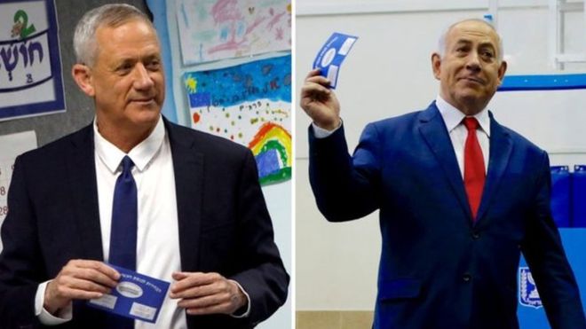 الانتخابات الإسرائيلية :نتنياهو ومنافسه يدعيان الفوز