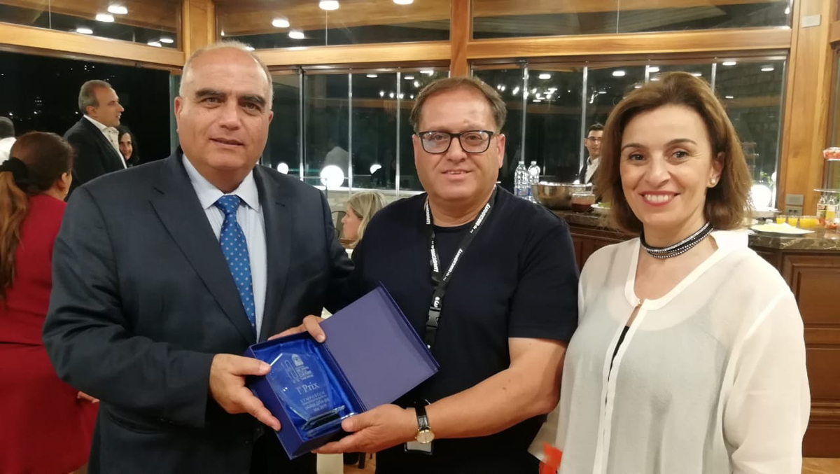 الاردن يفوز بالمركز الاول والجائزة الاولى في السمبويزيوم الدولي في لبنان