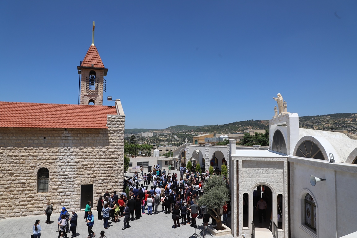 مزار سيدة الجبل في عنجرة يحتفل بإعادة التدشين