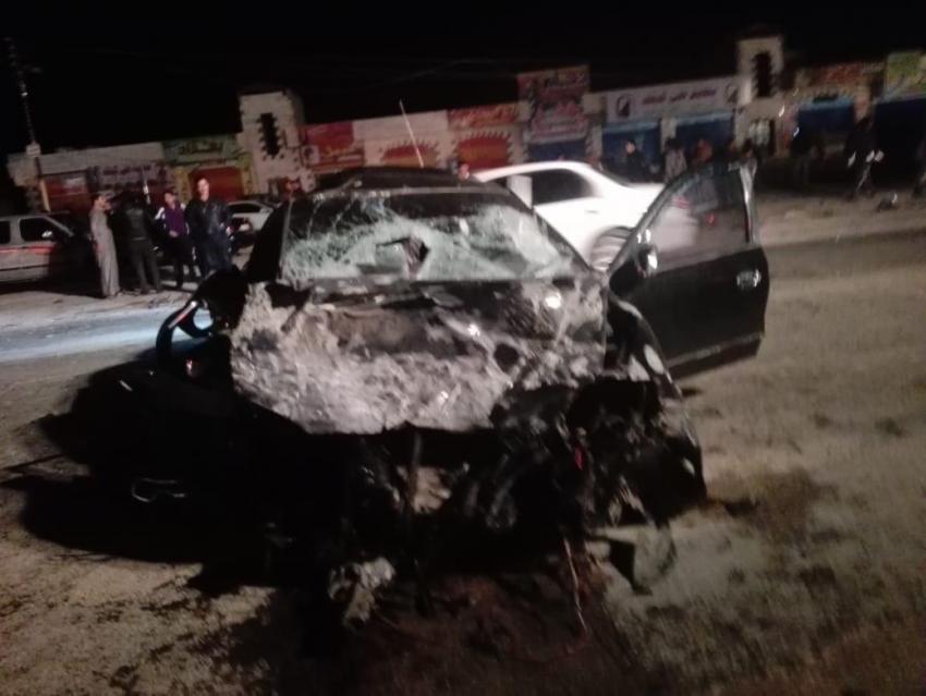 3 وفيات و3 اصابات بحادث تصادم على طريق بغداد
