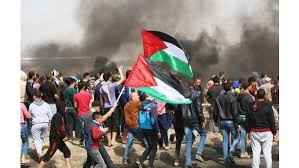 54 مصابا خلال مسيرات العود في قطاع غزة