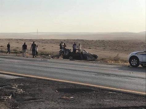 حادث جديد على الصحراوي يزهق أرواح ٤ مواطنين