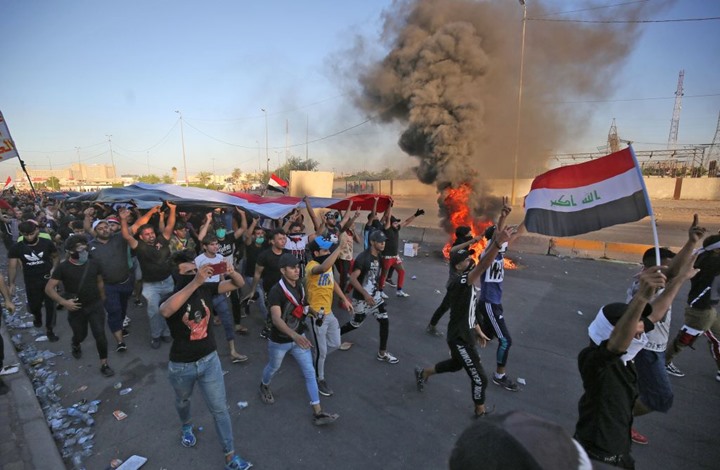 العراق : 104 قتلى الإحتجاجات .. والداخلية” لم نطلق النار مباشرة”