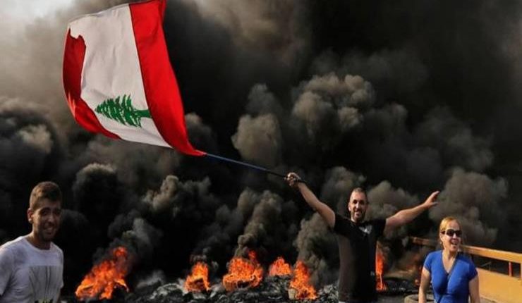 بالفيديو ..المظاهرات تعم جميع المدن اللبنانية