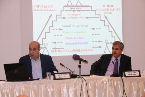 محاضرة تناقش أوضاع الرعاية الصحية في الأردن وما لها وما عليها