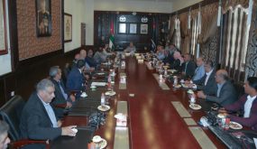 الحمود يلتقي مجموعة من أعضاء جمعية متقاعدي الامن العام