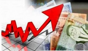 نسبة الدين العام من الناتج المحلي ترتفع إلى 96.9 بالمئة