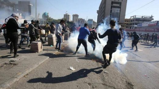 العراق: استمرار الاحتجاجات وإدانة دولية “للقوة المفرطة”