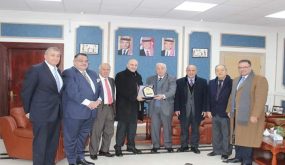 وزير الاقتصاد الرقمي والريادة المهندس مثنى الغرايبة في رحاب جامعة فيلادلفيا