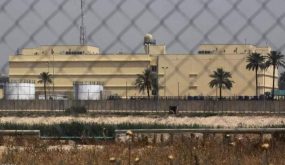 سقوط 3 صواريخ داخل حرم السفارة الأميركية في بغداد