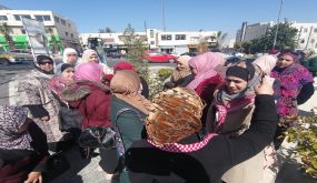 بالصور.. وقفة احتجاجية أمام وزارة الإقتصاد الرقمي