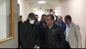 شفاء الحيارى وخروجه من معزله معافى ..فيديو