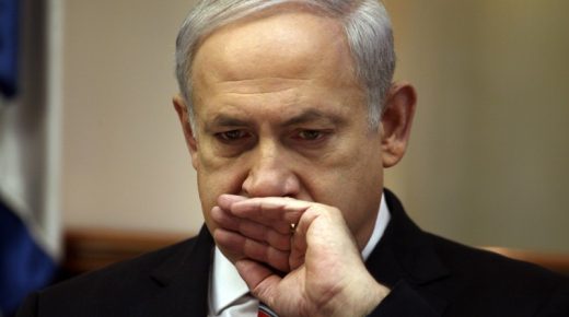 Israeli Prime Minister Benjamin Netanyahu speaks during the weekly Cabinet meeting at his Jerusalem office, February 13, 2011. UPI/Gali Tibbon/Pool