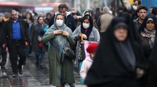 ايران : 121 وفاة جديدة بفيروس كورونا والإجمالي يتخطى حاجز الاربعة آلاف