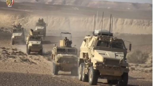 عاجل … مقتل وإصابة 5 عسكريين خلال مداهمات في محافظة شمال سيناء