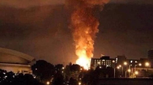 بالفيديو … آثار الانفجار الذي هز شرق العاصمة الإيرانية طهران ليلة أمس