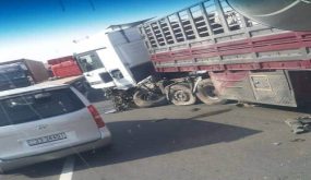 بالصور .. 3 وفيات واصابتان بحادث سير جديد على الصحراوي