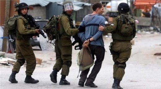 الاحتلال الاسرائيلي يعتقل 19 فلسطينيا بالضفة الغربية