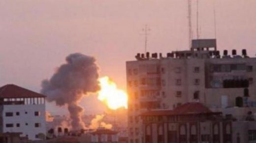 طائرات الاحتلال تقصف نقطة رصد شمال قطاع غزة