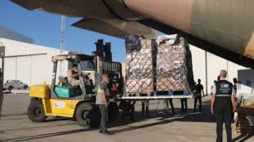 طائرة مساعدات أردنية رابعة إلى لبنان
